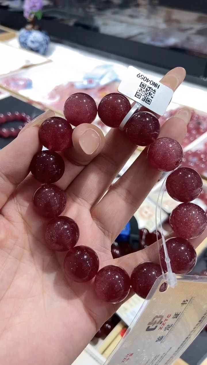 石英质玉手串未镶嵌手串