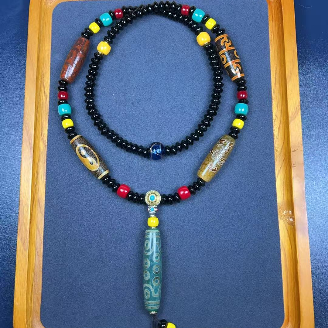 藏式经典21y吊坠项链