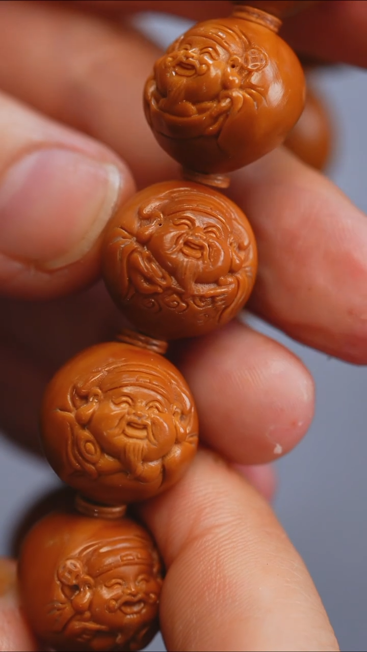 橄榄核吊坠苏工橄榄核