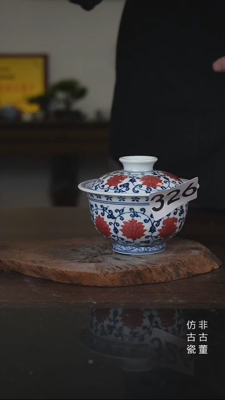 景德镇手工手绘陶瓷微瑕