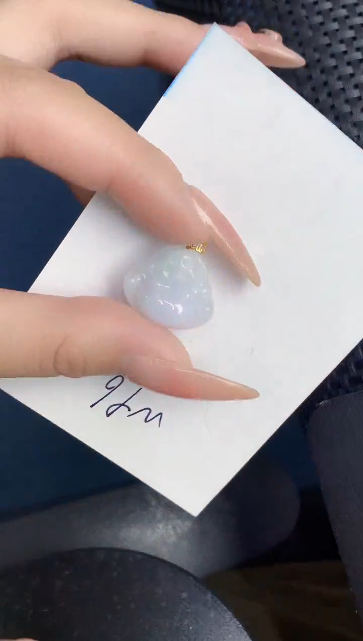 【闪购商品】翡翠颈饰18K金镶嵌000000000