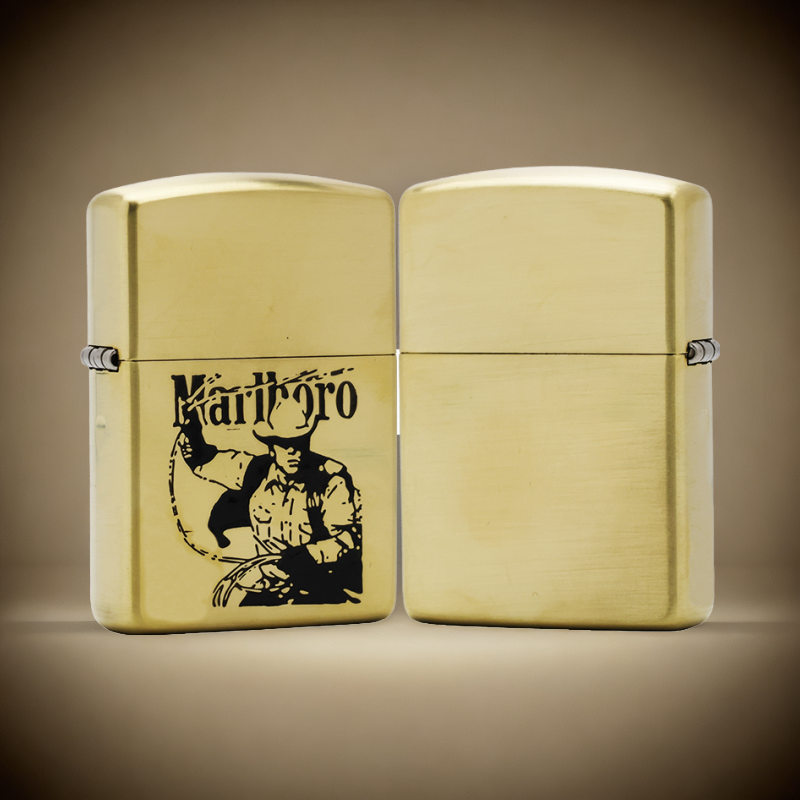 ZIPPO/之宝【套索牛仔】盔甲防风原装打火机 KF-DK