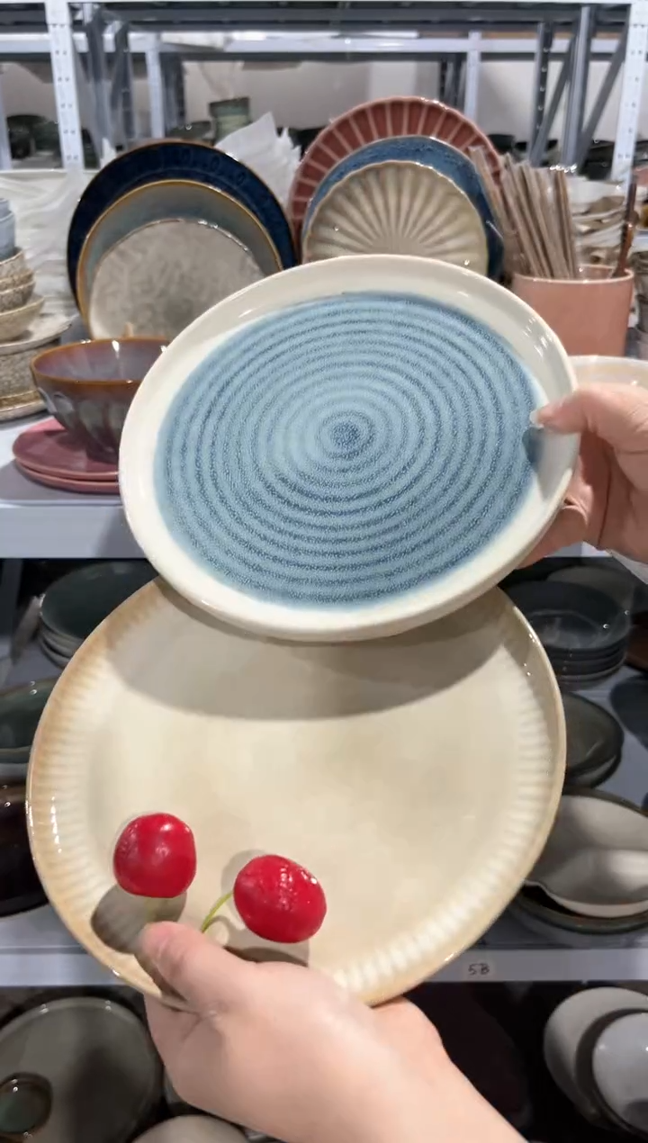 【闪购商品】瓷片外贸尾货瑕疵满20包邮X2 小盘组合