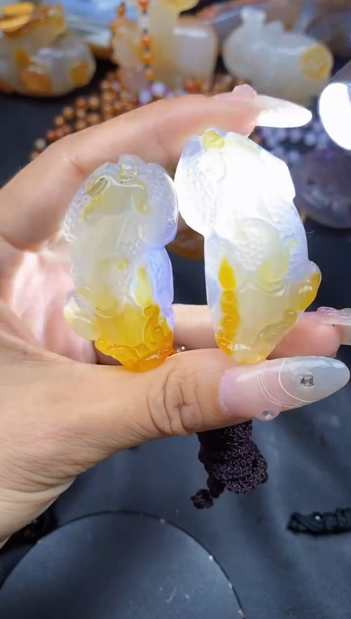 【闪购商品】玛瑙/玉髓颈饰未镶嵌ll