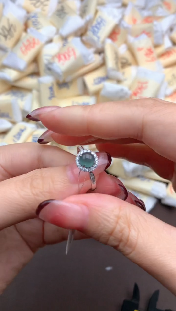 【闪购商品】翡翠挂件银S925镶嵌一