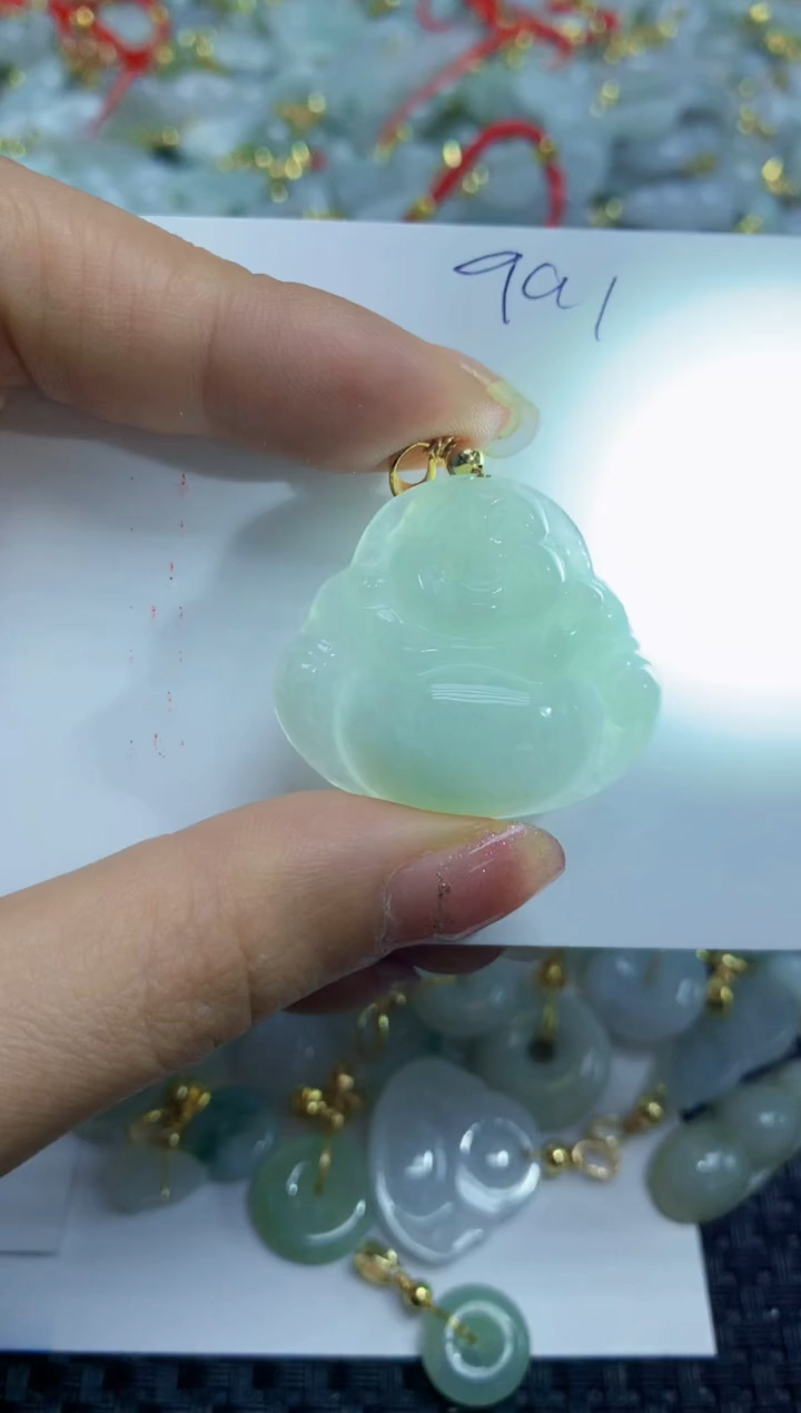【闪购商品】翡翠颈饰合金   天然A货翡翠