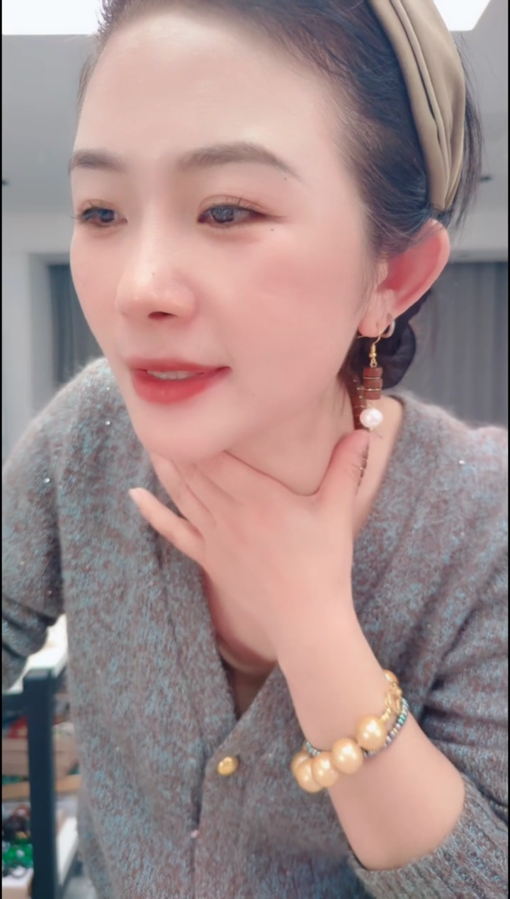 颈饰未镶嵌淡水珍珠2496耳坠