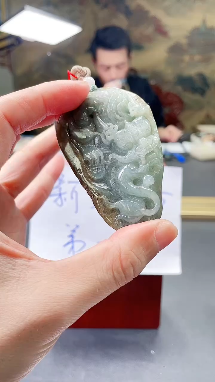 颈饰未镶嵌翡翠翡翠A货2025，11，25