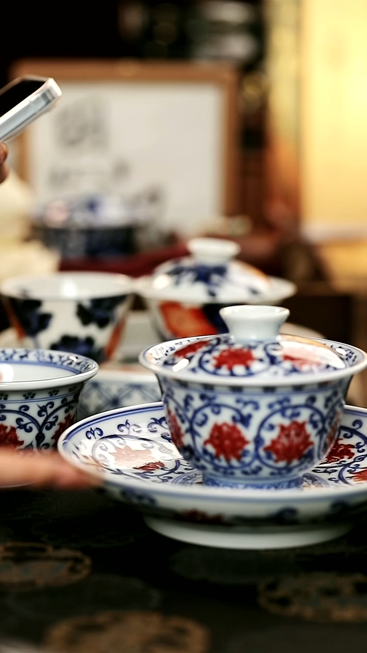 陶瓷手工手绘茶器45