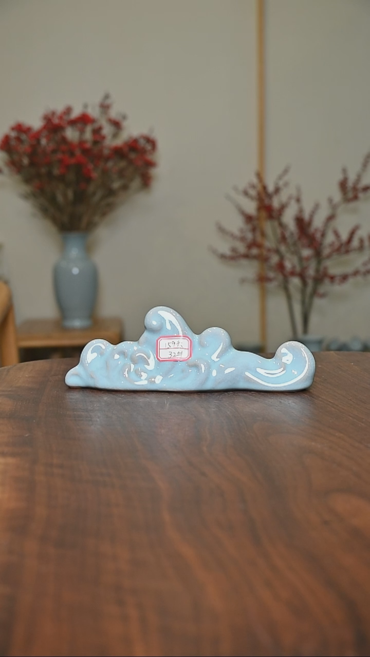 【闪购商品】其他笔架微瑕天青釉 朱家款