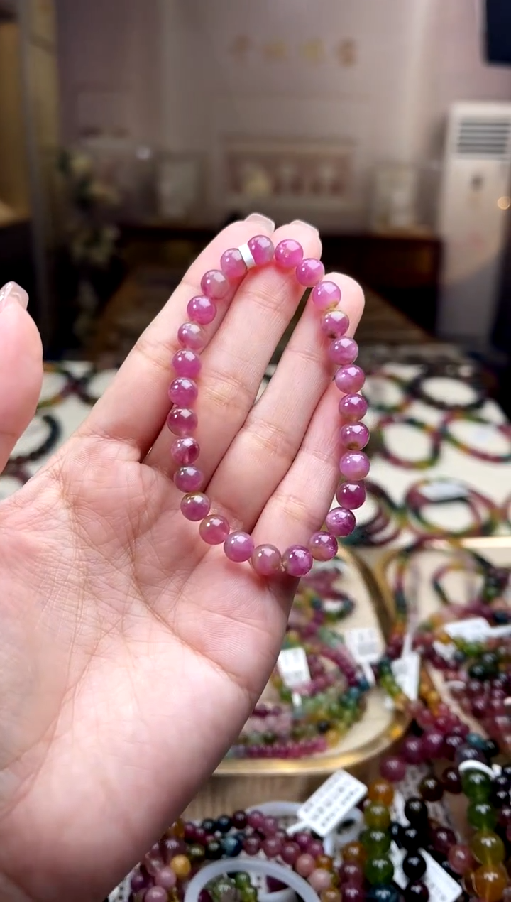 【闪购商品】碧玺/未镶嵌6mm+碧玺单圈多样性发货