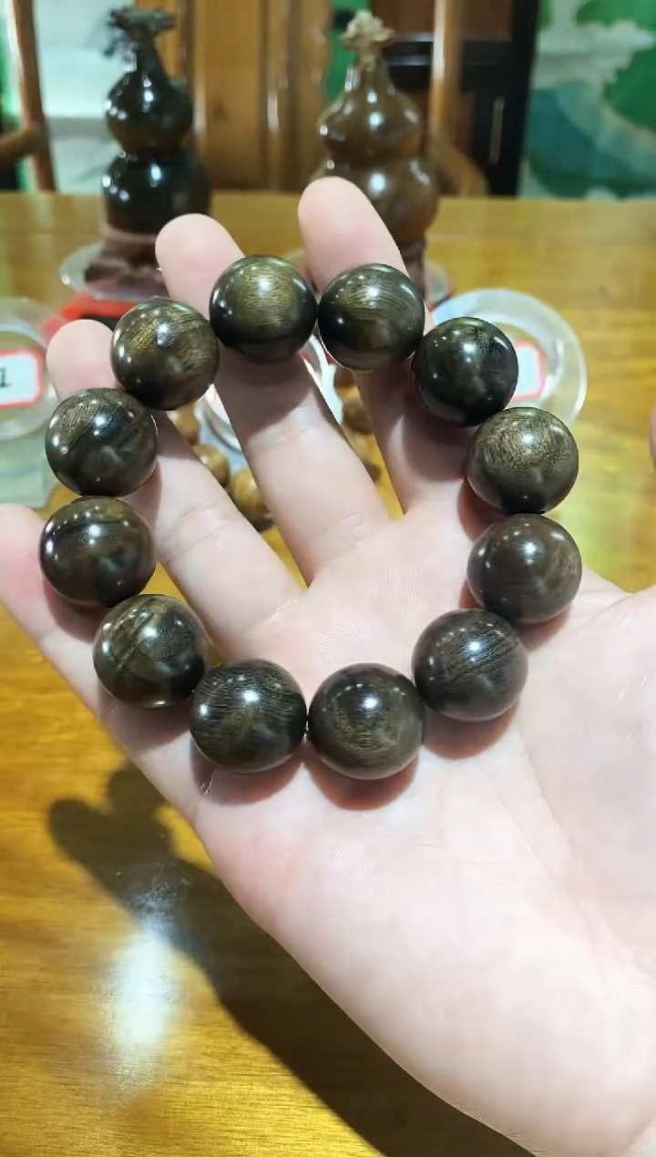 楠木（金丝楠）手串/手链【楠帝】小叶桢楠乌木阴沉