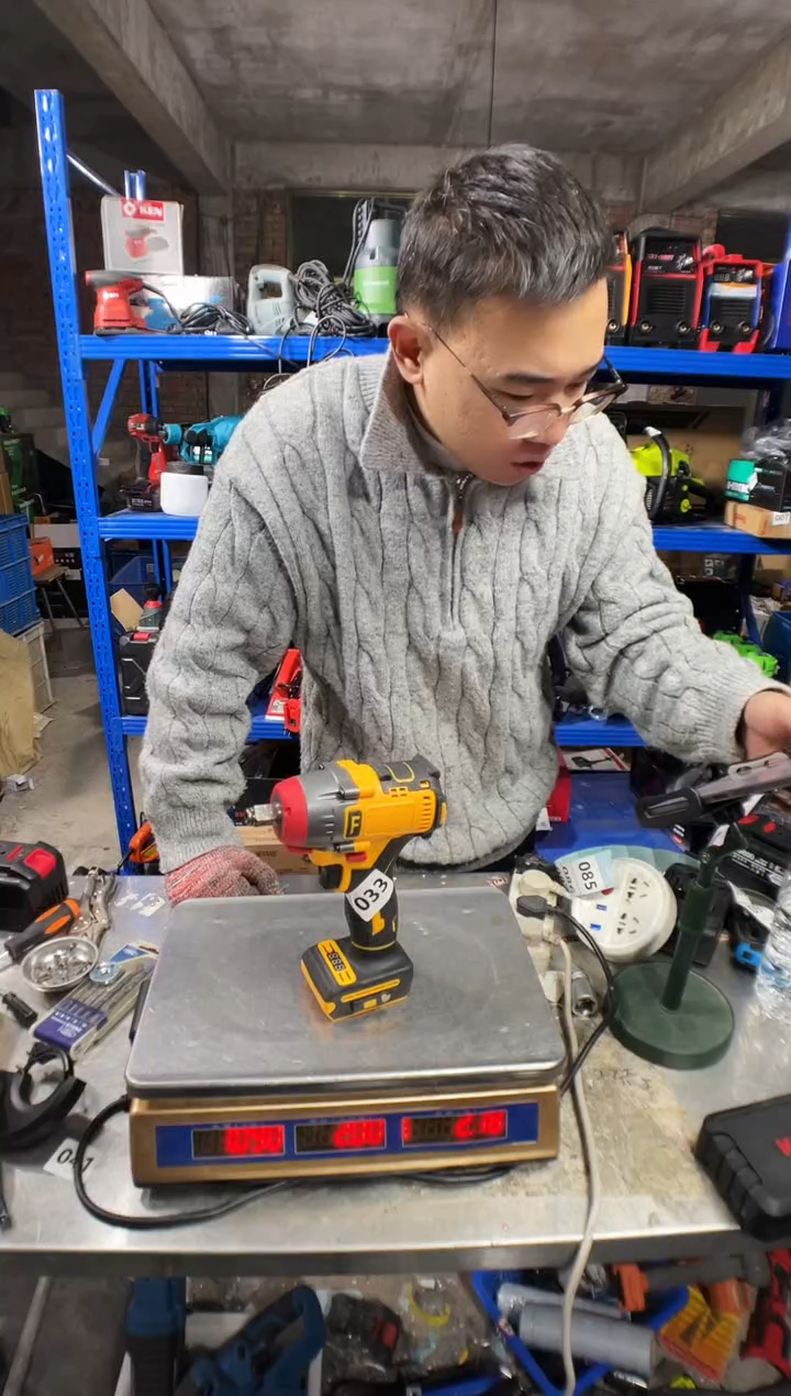 二手工具听讲解看图片下单 没有运费险033电扳手