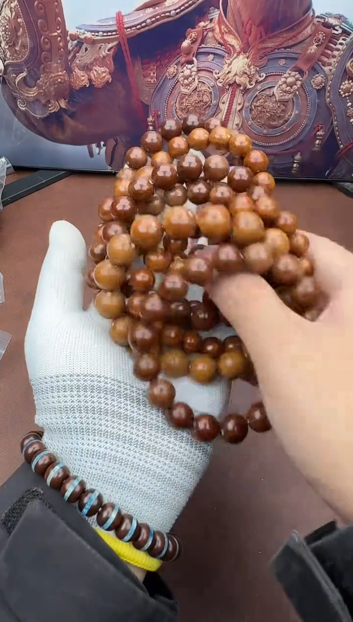 手串紫金鼠18号光珠随机
