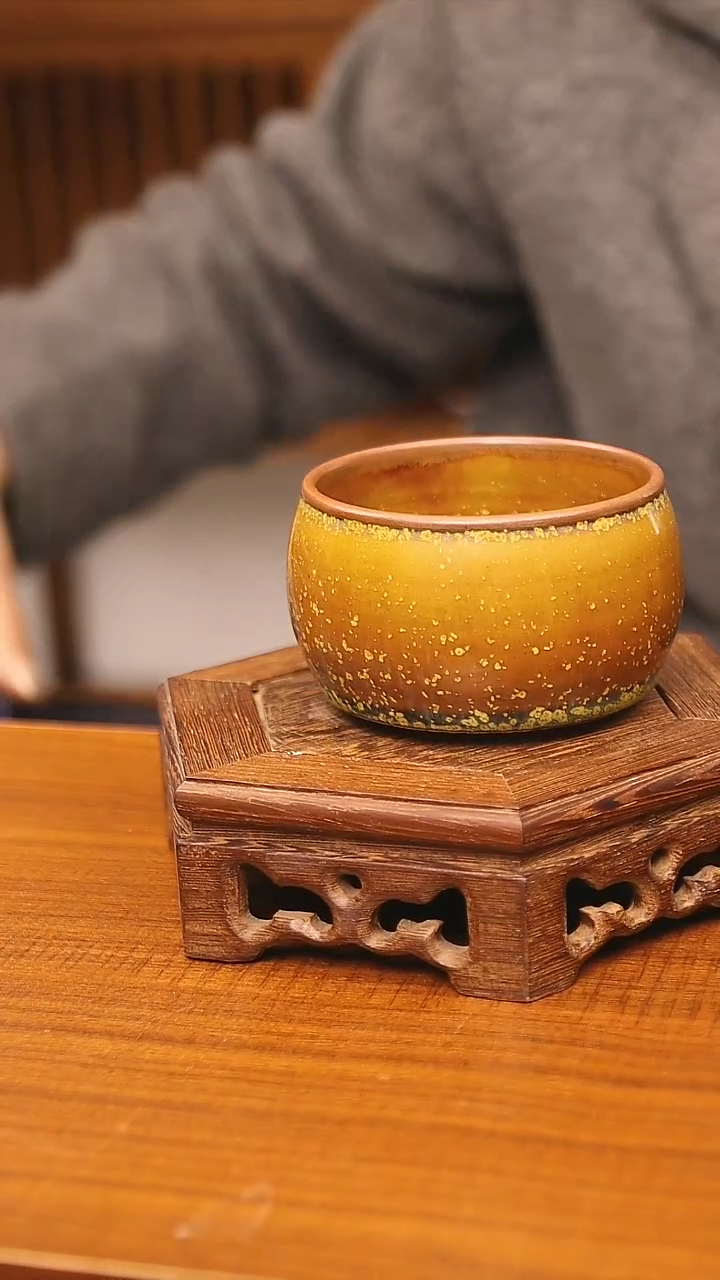 【闪购商品】瓷片钧尚源钧瓷主人杯