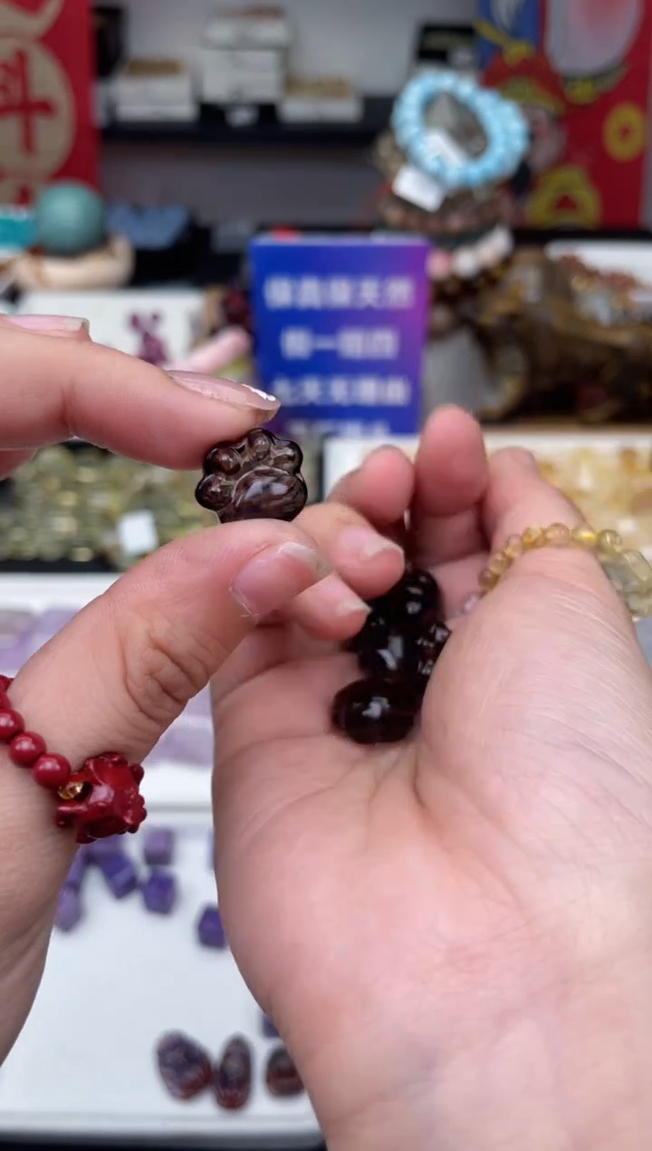 【闪购商品】黑曜岩颈饰未镶嵌5a多样性发其一/1.22/1个
