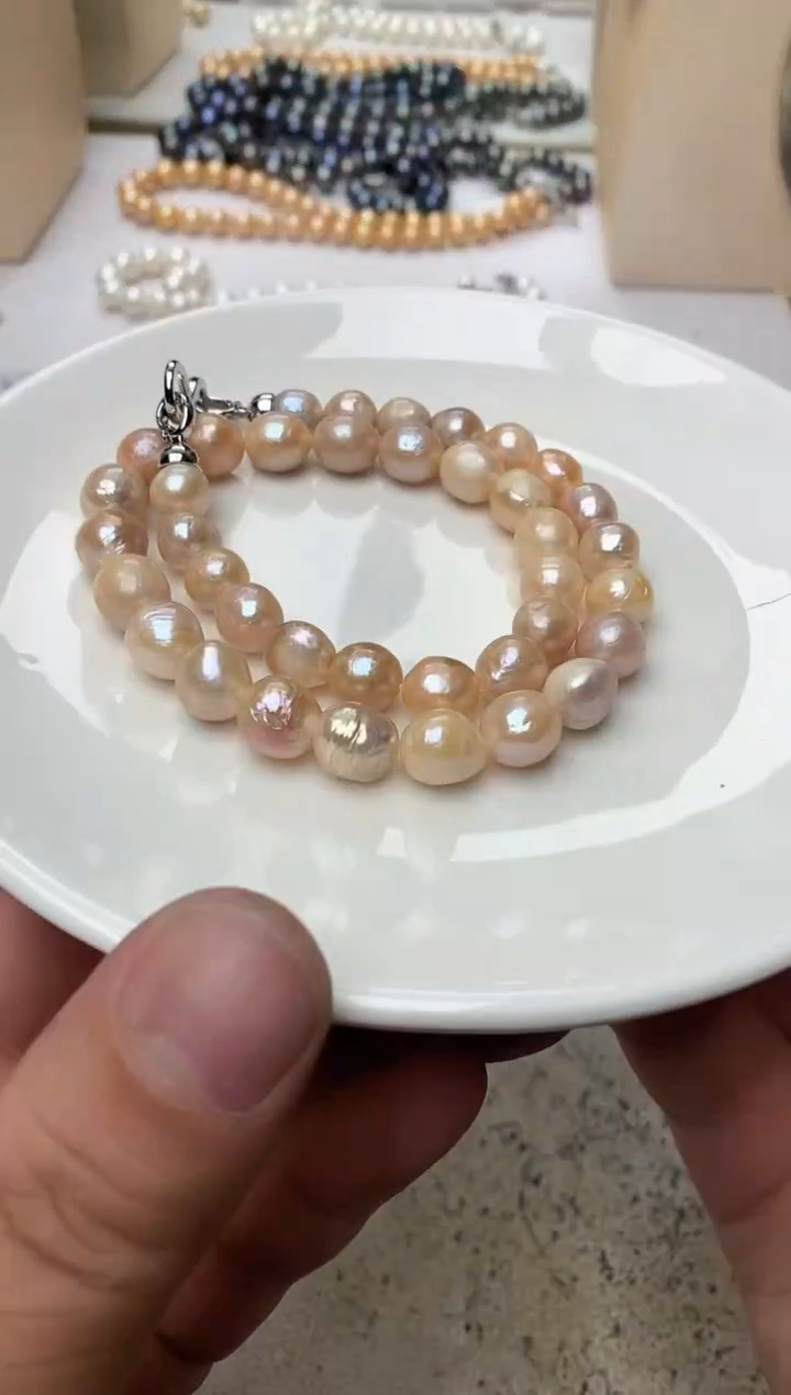 淡水珍珠未镶嵌颈饰1