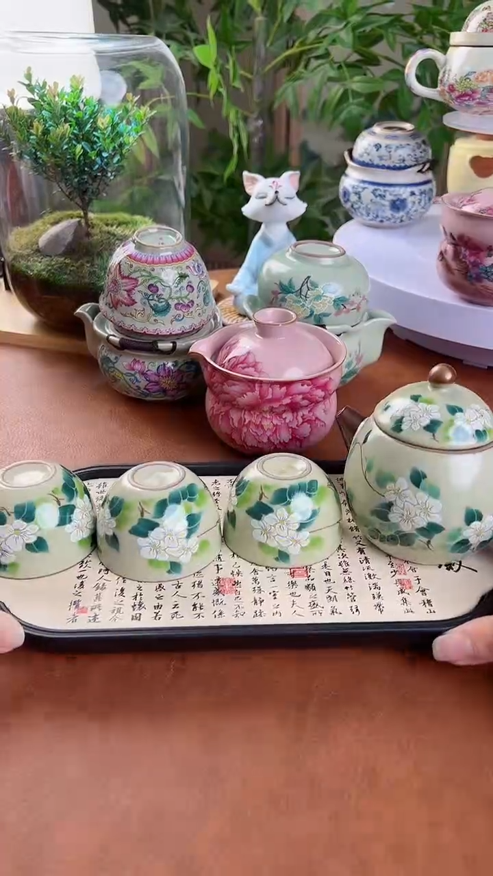 【闪购商品】老实人茶具铺快客不带包4个杯