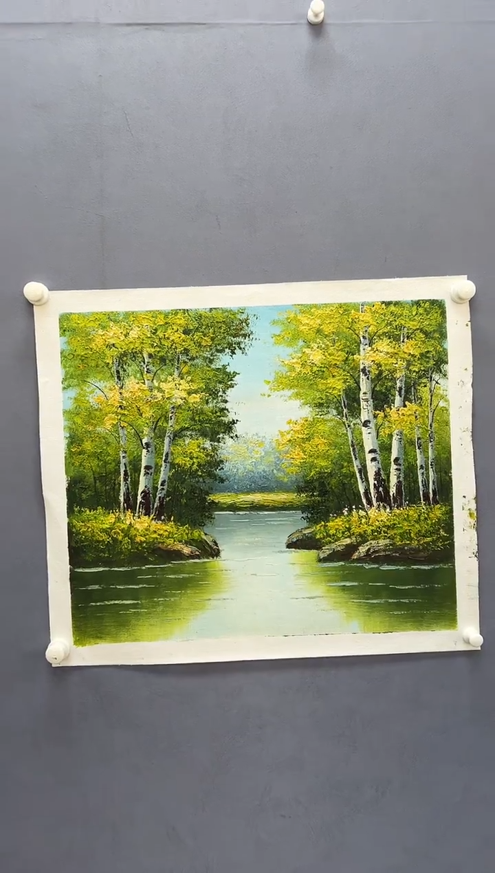 油画梅清老师油画作品