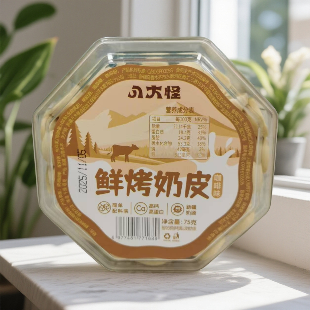 【八大怪】鲜烤奶皮75g