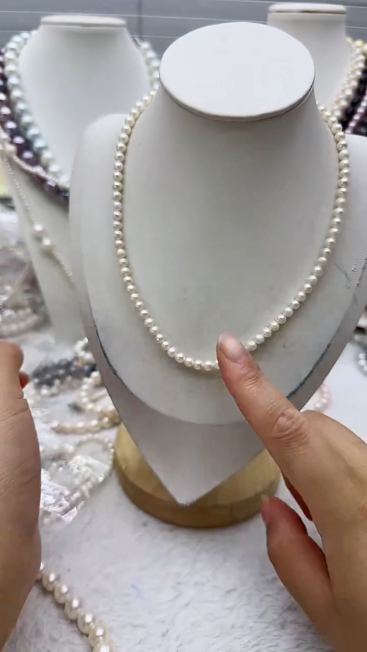 淡水珍珠未镶嵌套链84