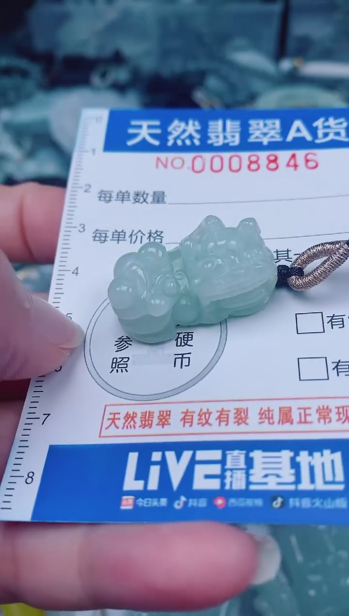 颈饰未镶嵌翡翠00008846