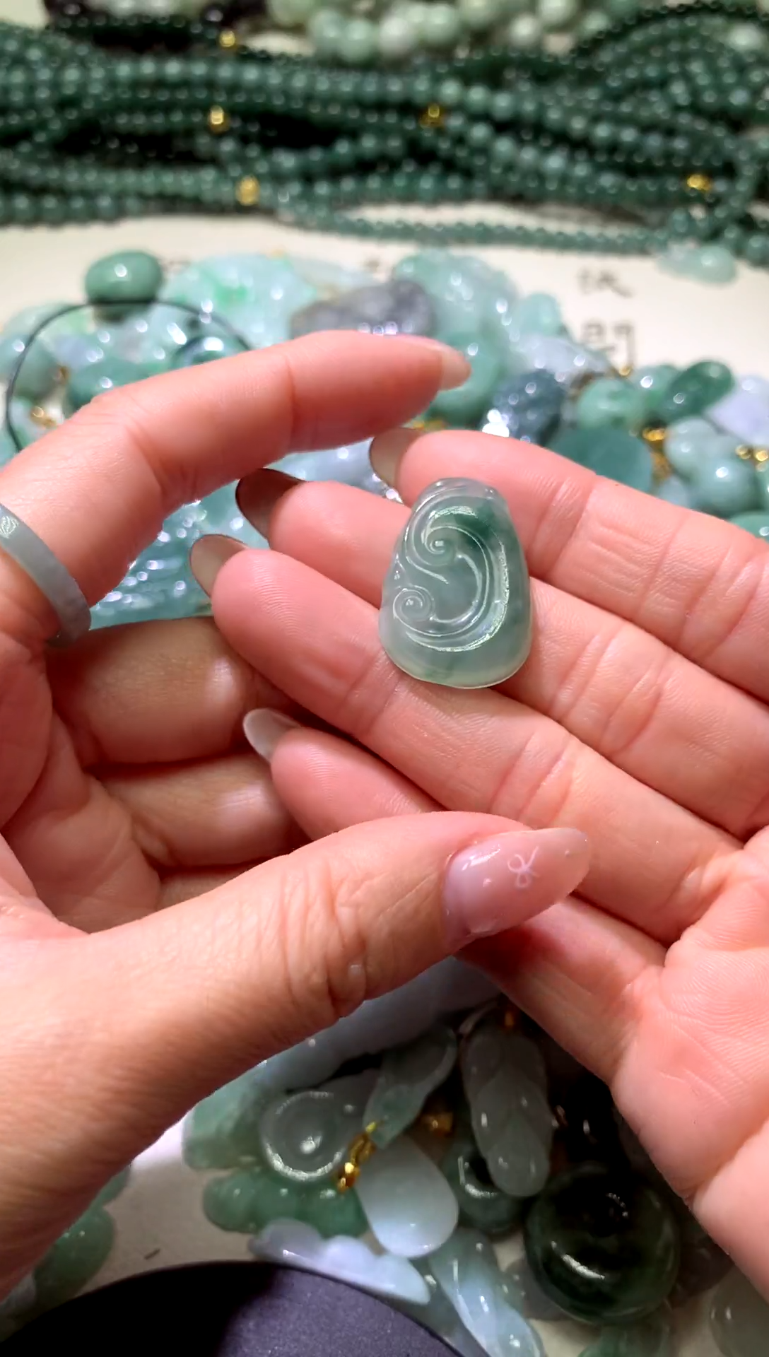 吊坠(不含链)未镶嵌翡翠1