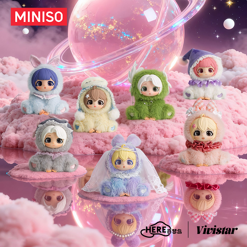 MINISO名创优品Vivistar的日常生活系列手办盲盒可爱摆件女生礼物