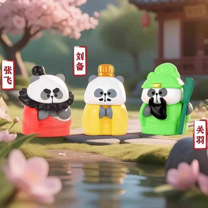 【拆盒】Mr.PA小耙游三国系列潮玩盲盒印章三国杀手办萌粒