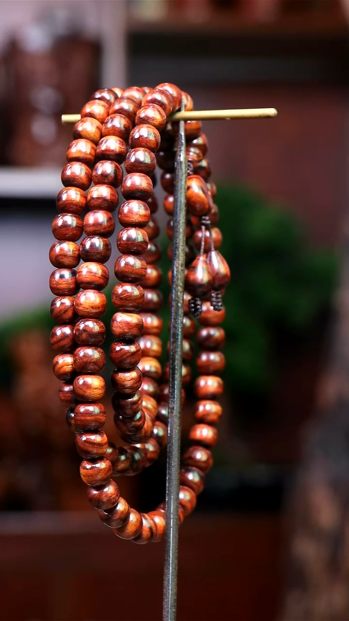 【闪购商品】黄花梨/降香黄檀手串/手链0.8*108老型珠