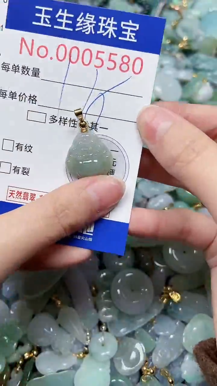 【闪购商品】翡翠颈饰未镶嵌闪购5580