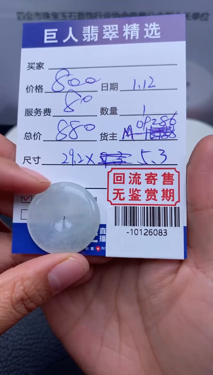 【闪购商品】翡翠颈饰未镶嵌多人-10126083