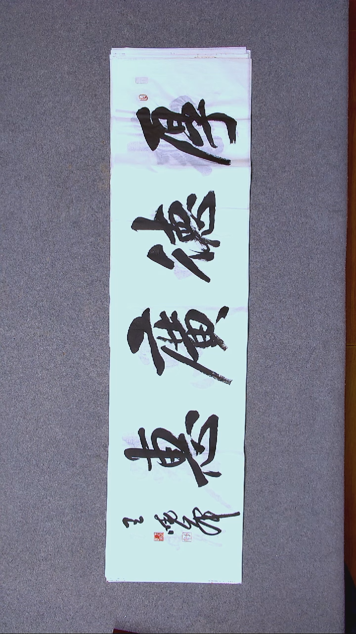 书法王晓峰 河南138*34四平尺