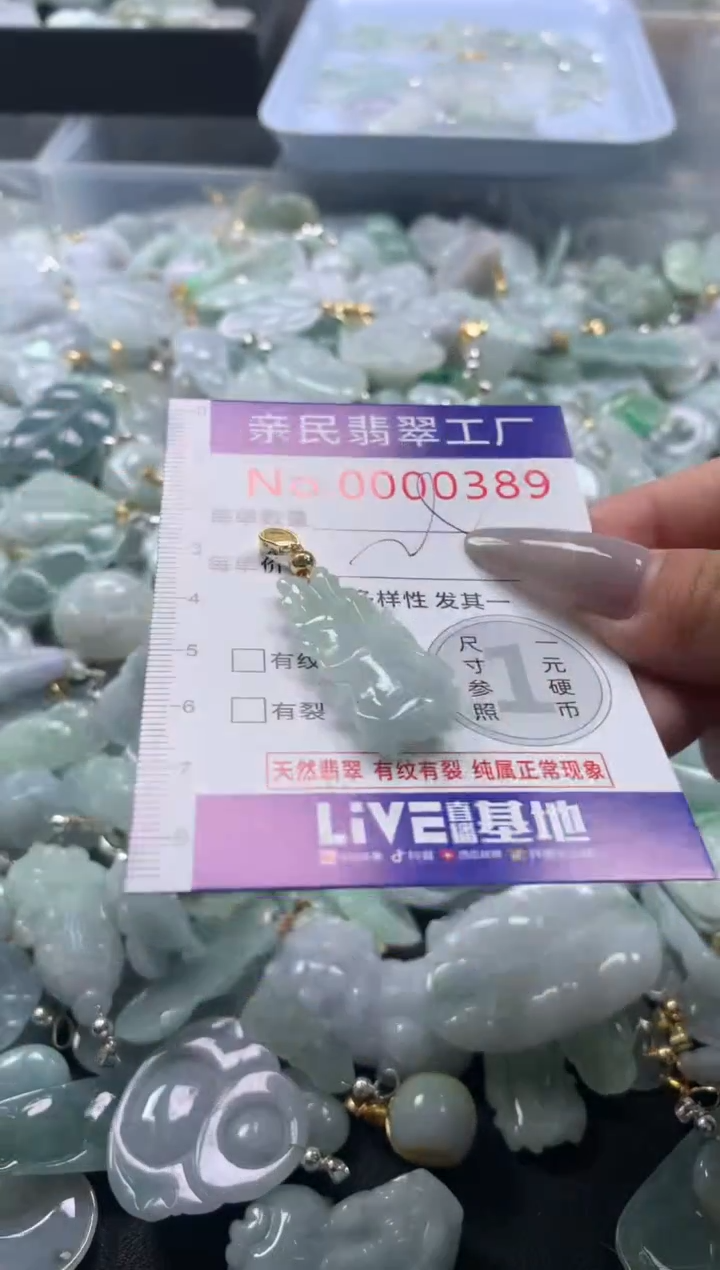 颈饰未镶嵌翡翠389