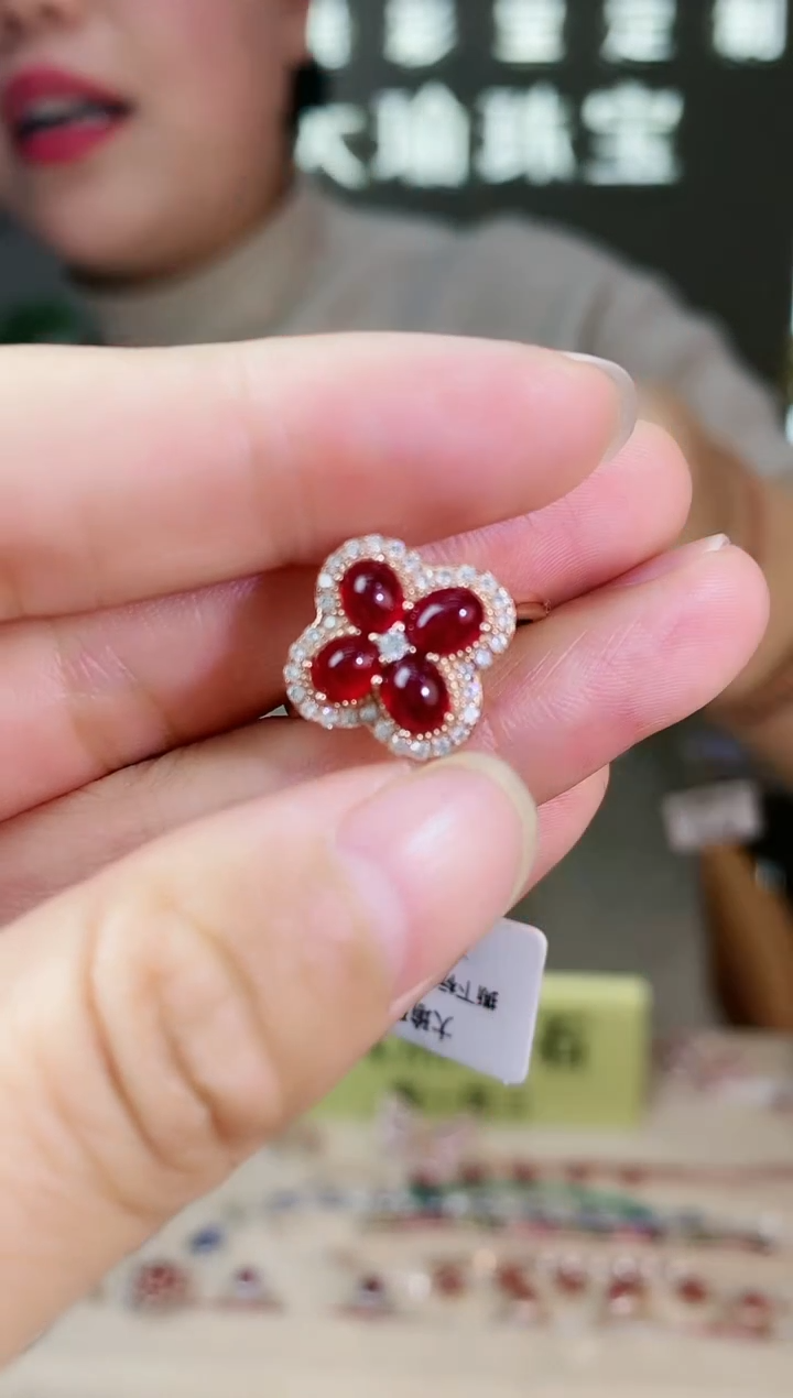 【闪购商品】红宝石手饰·银S925镶嵌手饰