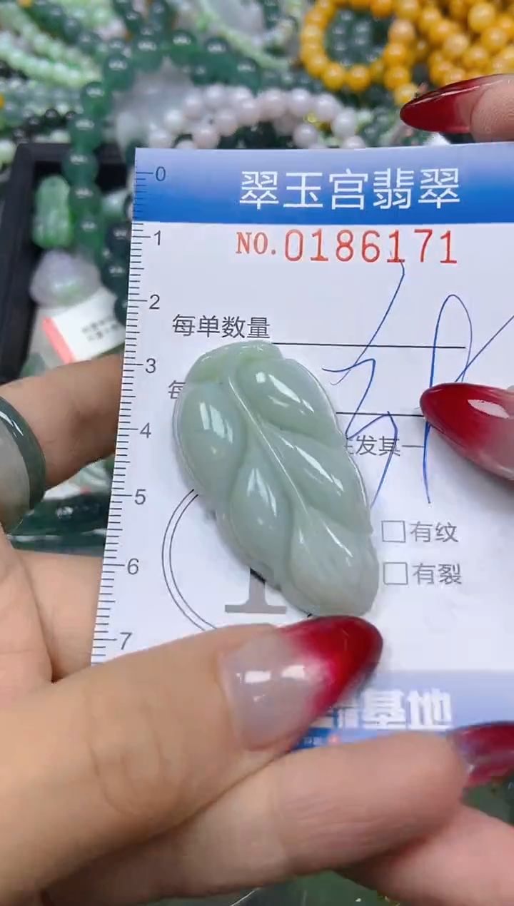 翡翠未镶嵌颈饰闪购0186171