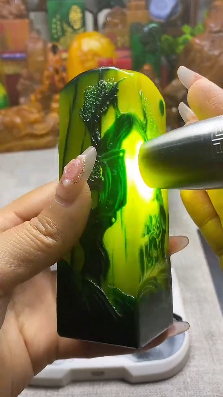 寿山石印石纯天然石料