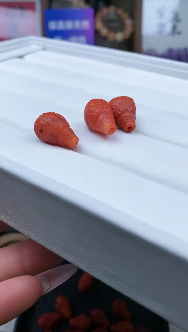 【闪购商品】南红玛瑙颈饰未镶嵌18a多样性发其一/2.21/1个