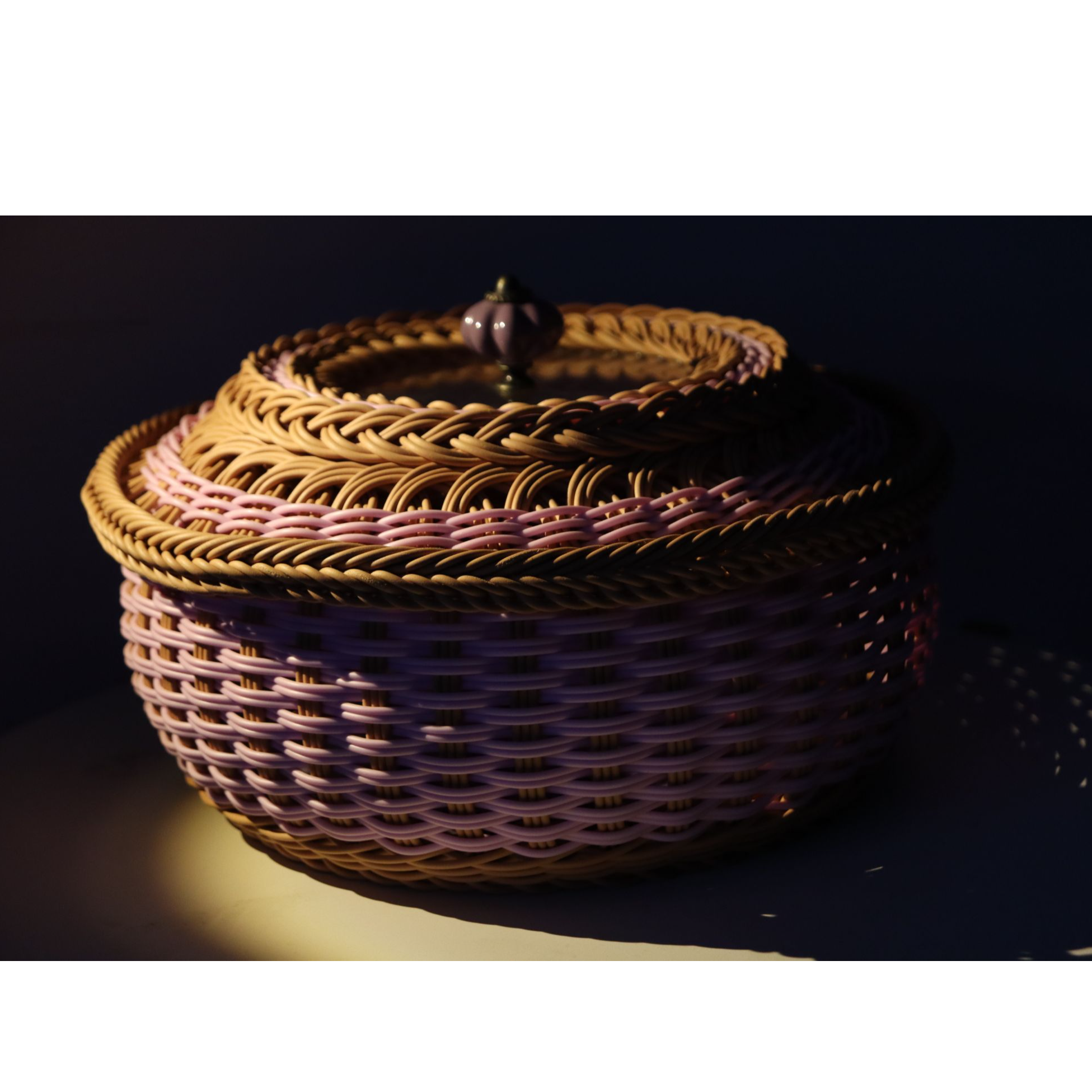 红治手工编织收纳篮