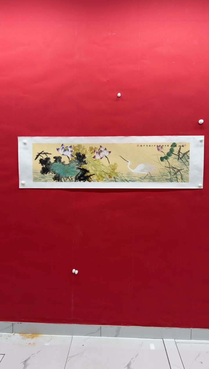 国画画家陆远华纯手绘原作