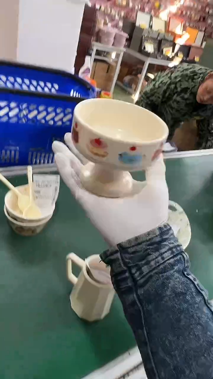 陶瓷高脚 微瑕凑满20元包邮