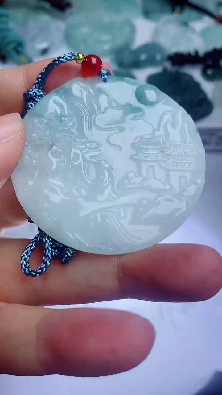 【闪购商品】翡翠颈饰未镶嵌多样性随机发其一