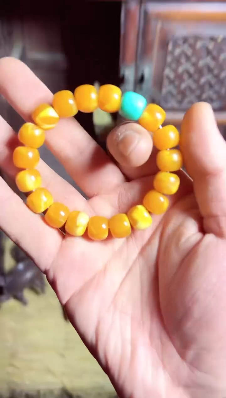 【闪购商品】蜜蜡颈饰未镶嵌安哥精品优选链接850