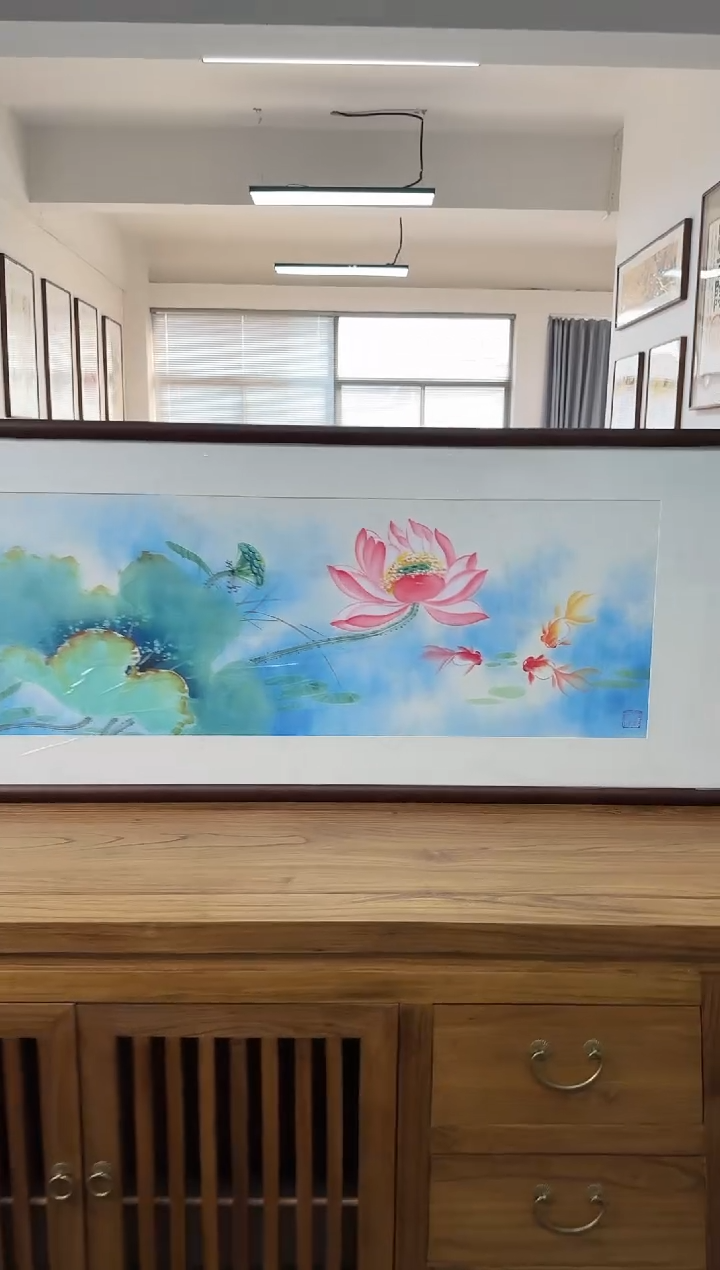 书法谢思雪4-53*175尺寸