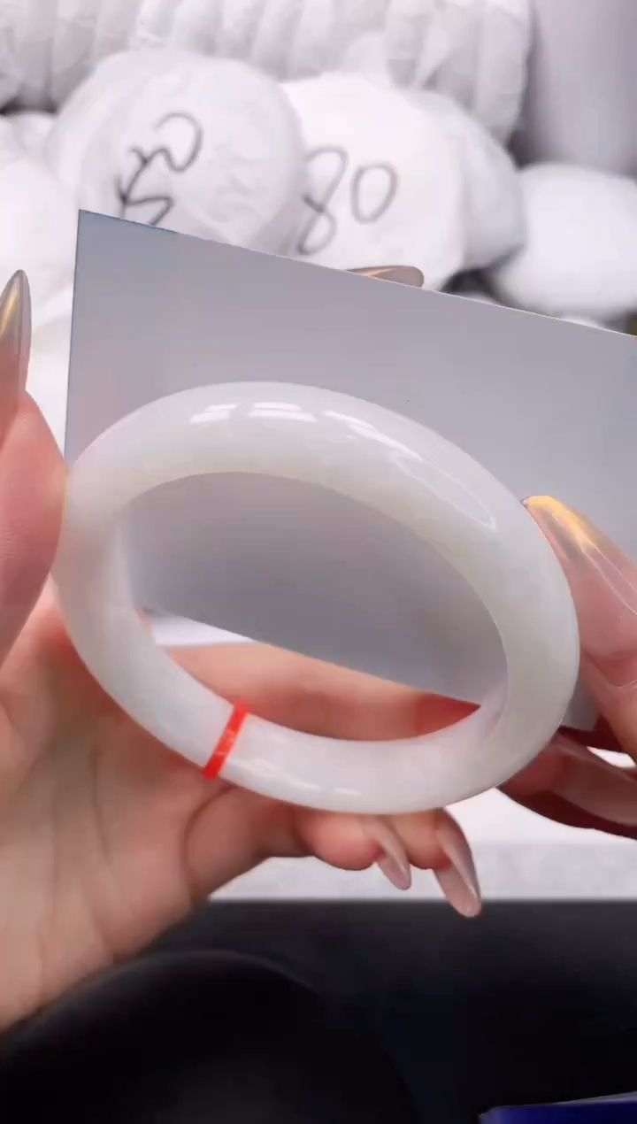 【闪购商品】和田玉手镯未镶嵌7K449-62