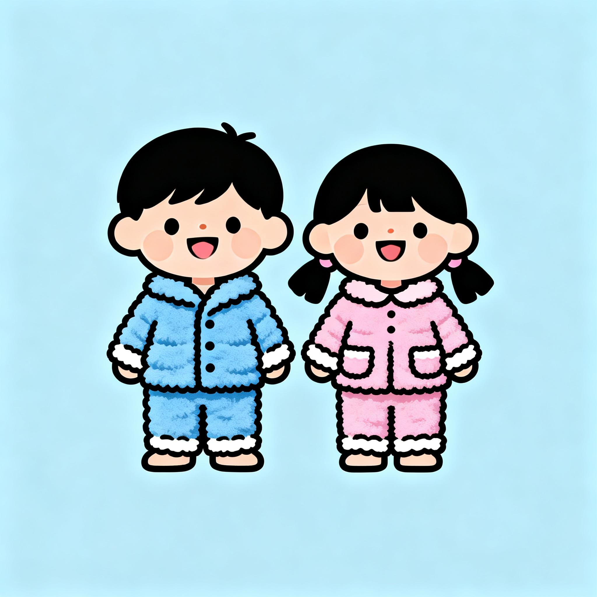 【109号】保暖卡通风家居服幼儿亲子冬款宝宝加绒套儿童装睡衣加厚