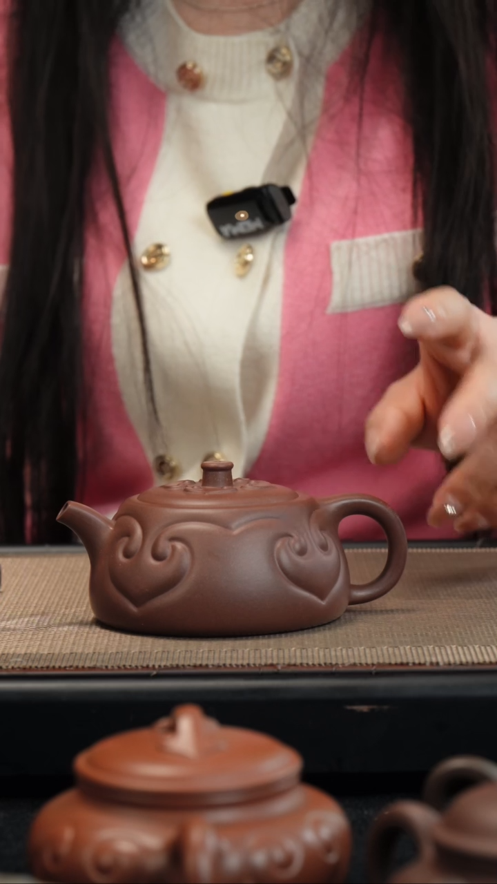 【闪购商品】紫砂茶壶底槽清井栏如意