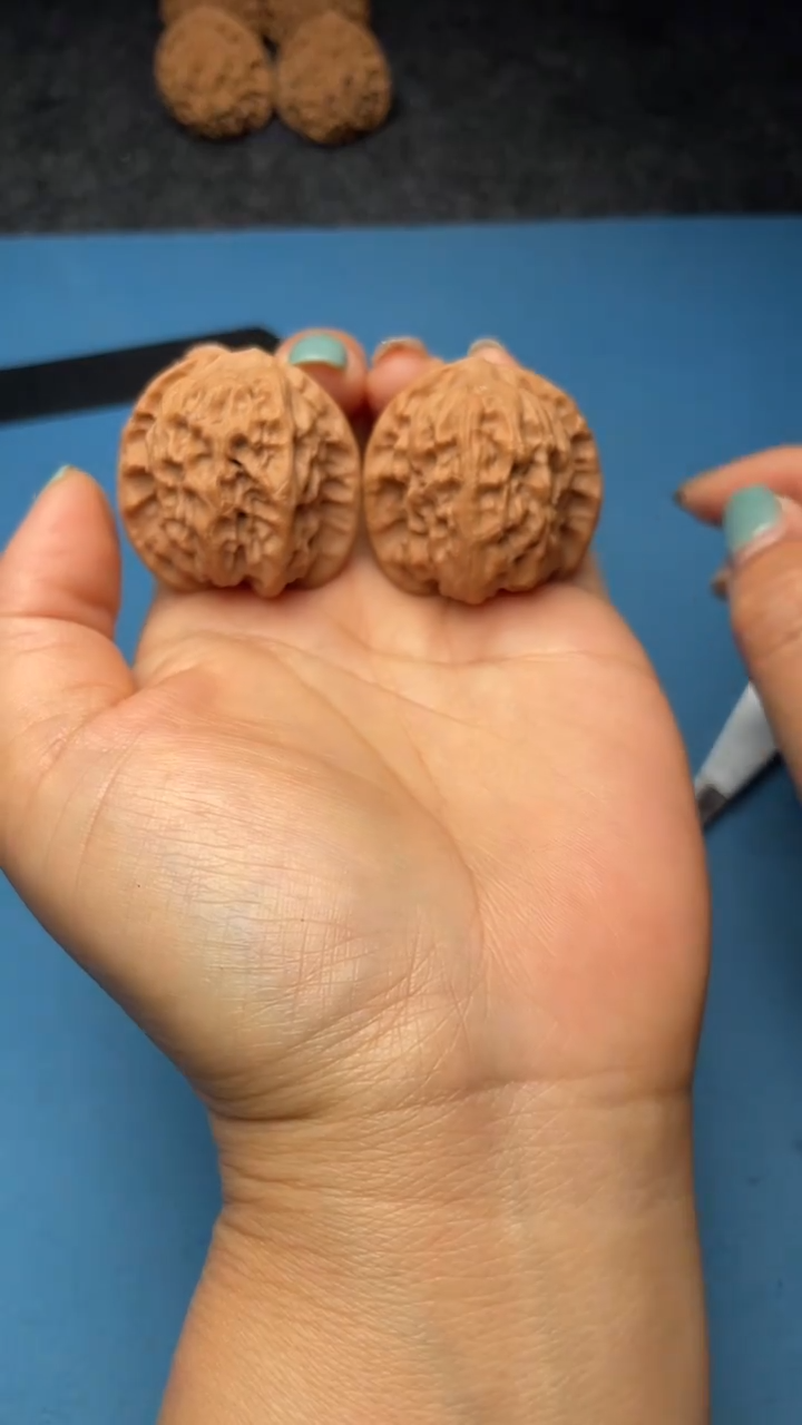 文玩核桃把件w200 野狼35尺