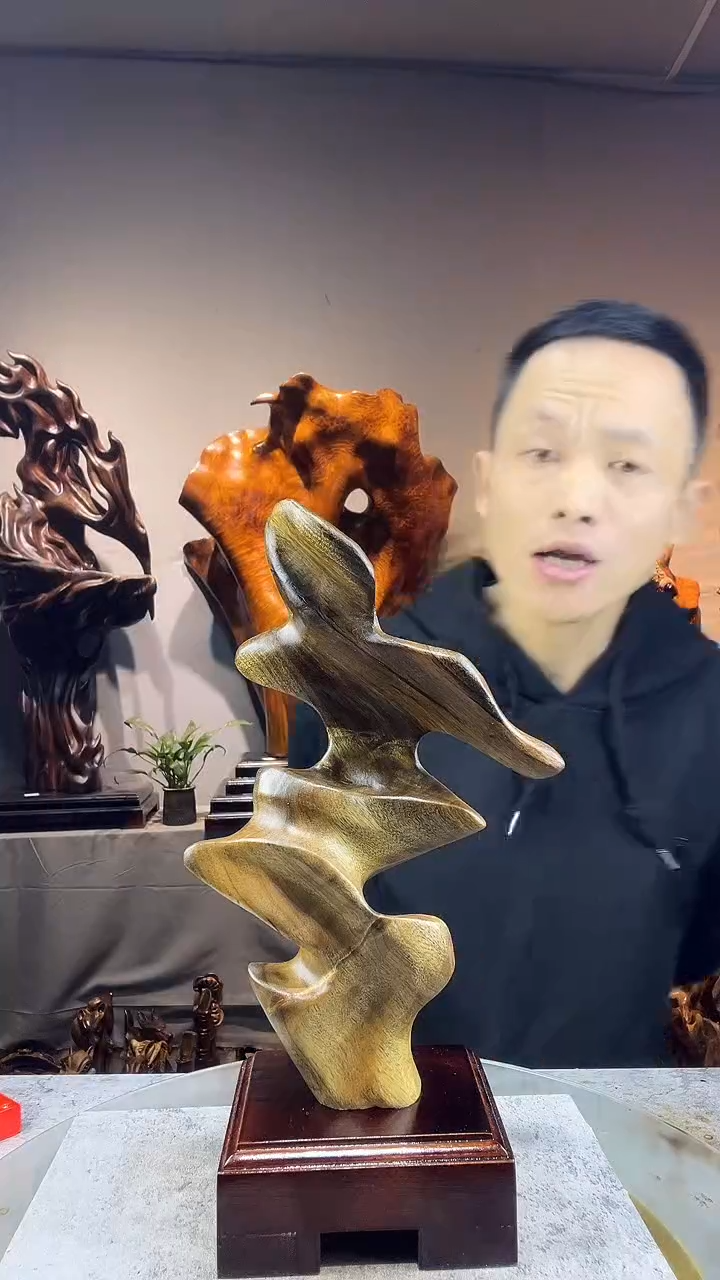 金丝楠卢*丰小叶桢楠随行摆件33