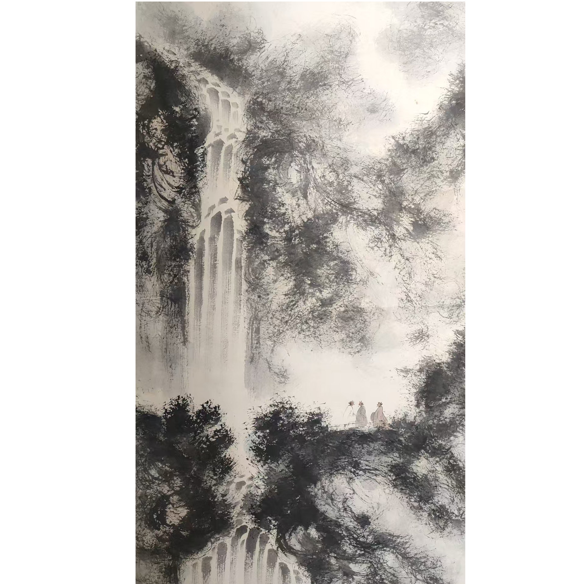 傅 山水立轴138/67